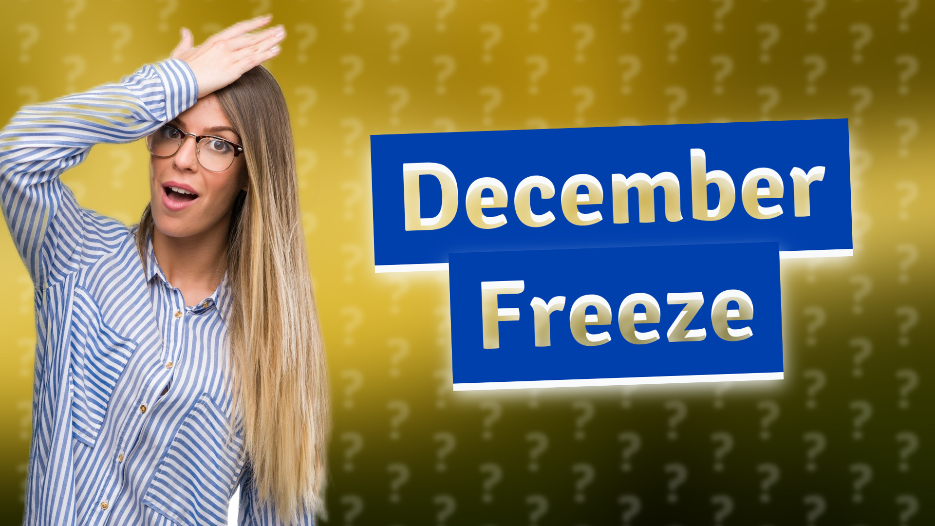 December Freeze