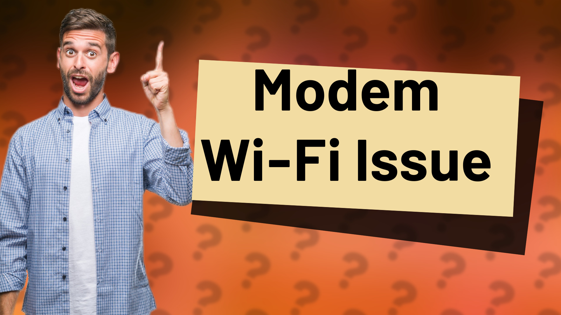 Modem Wi-Fi Issue