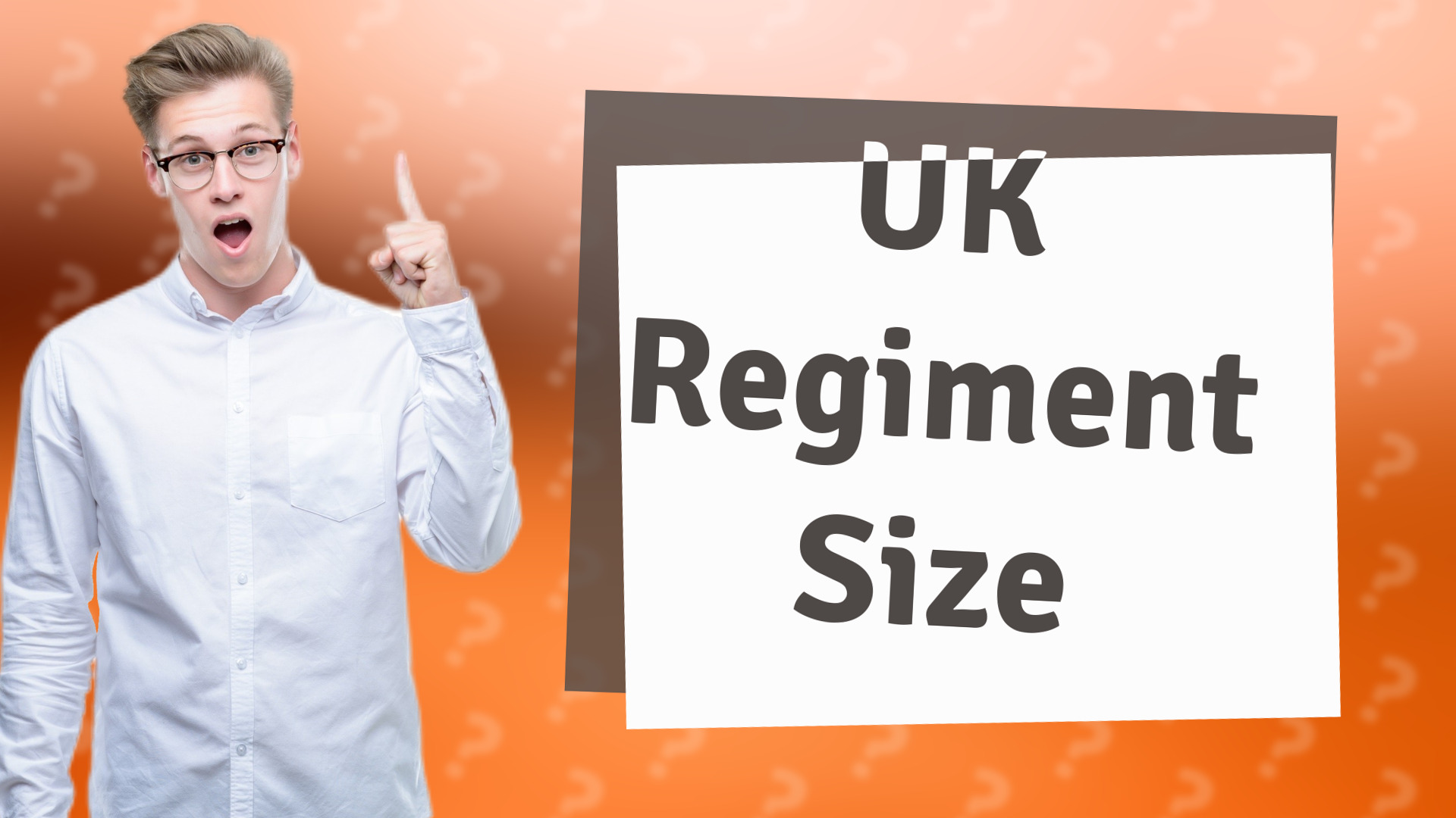 UK Regiment Size