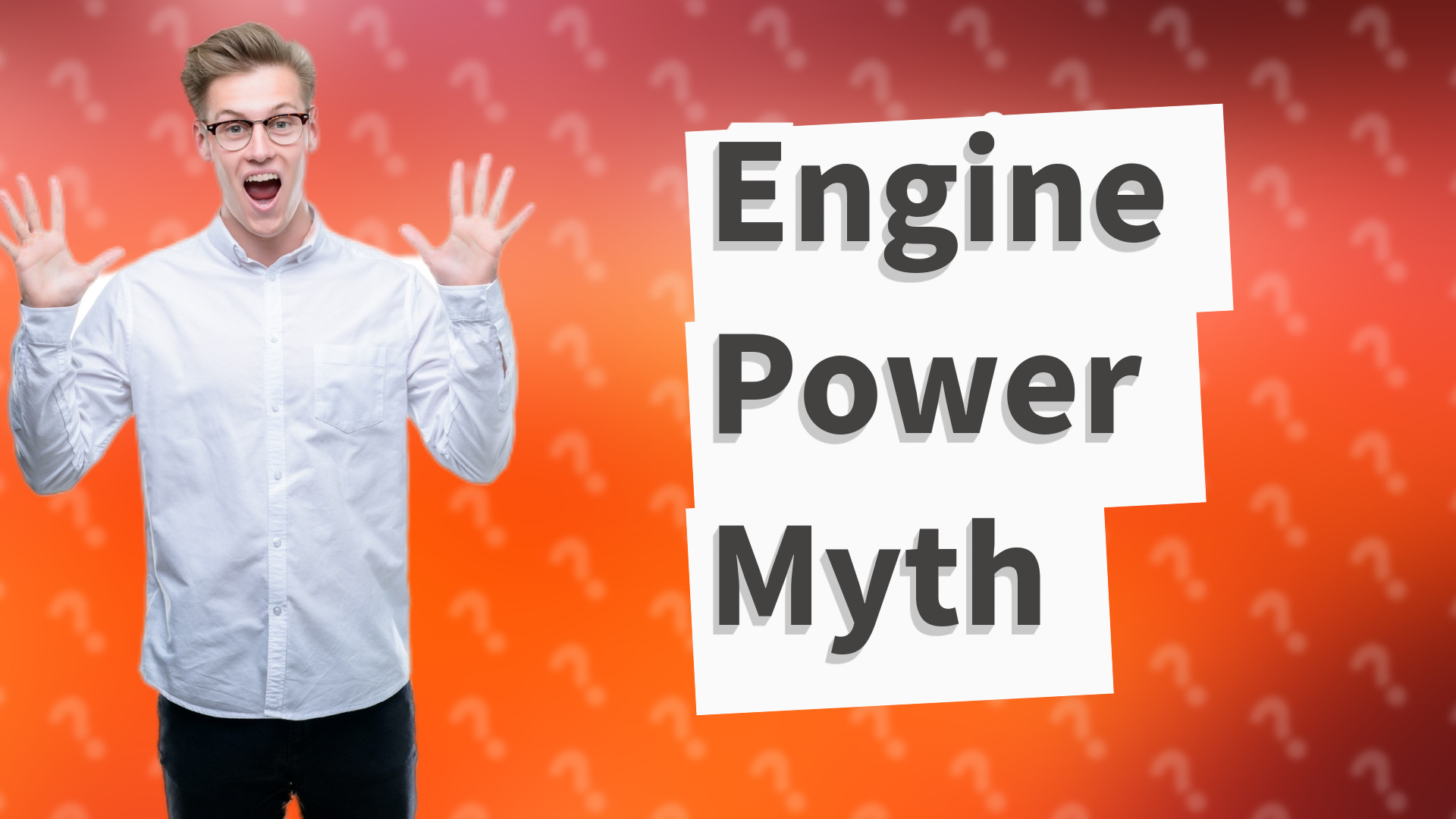 Engine Power Myth