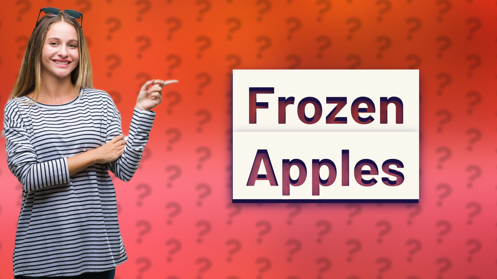 Frozen Apples