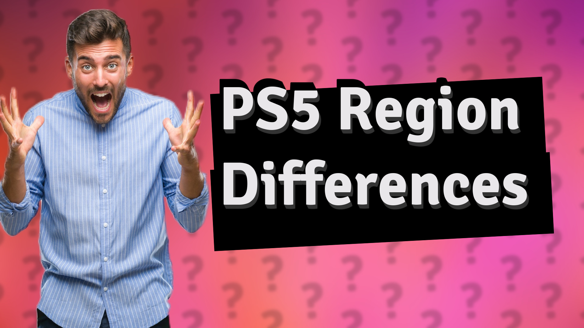 PS5 Region Differences