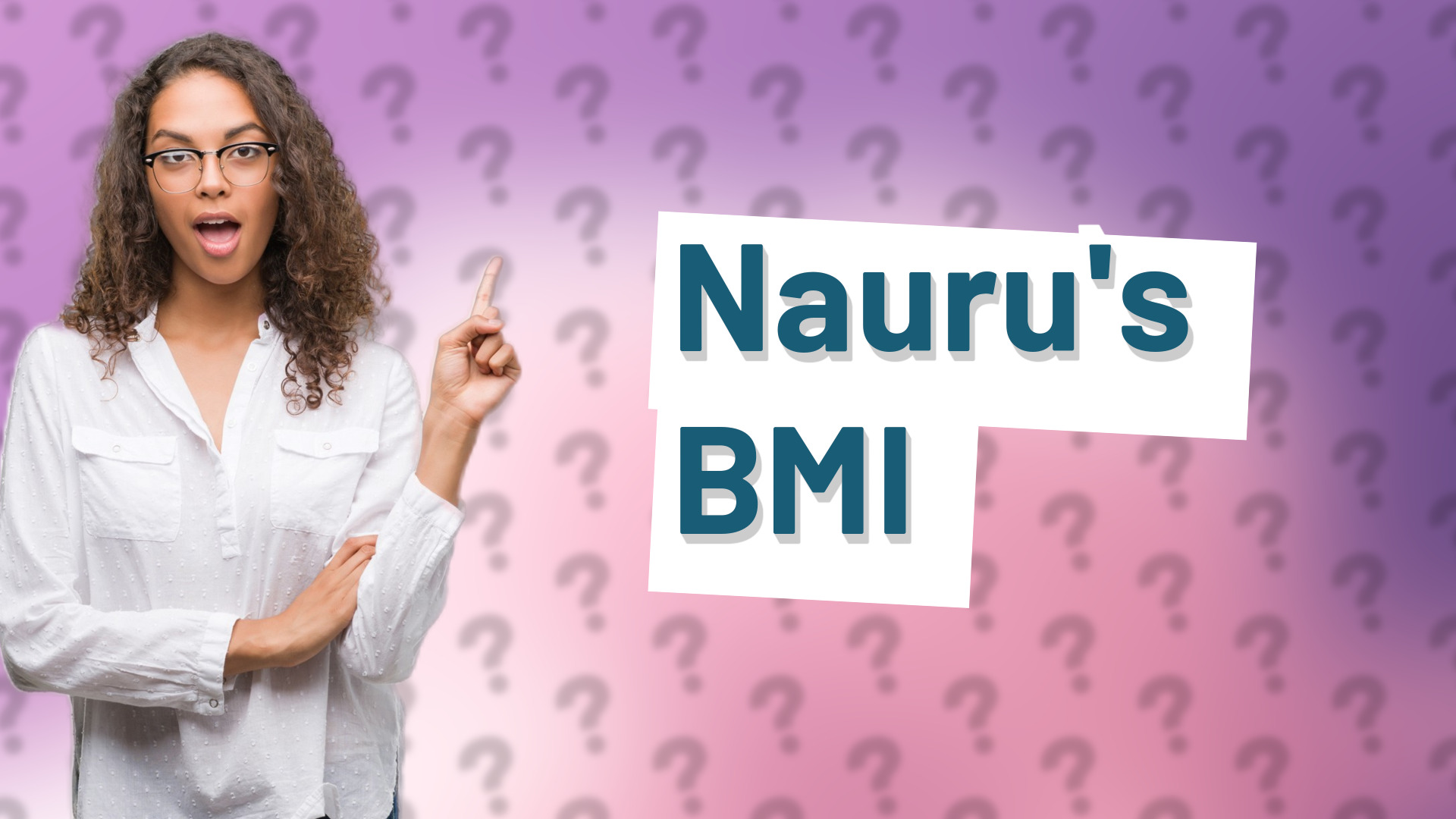 Nauru's BMI