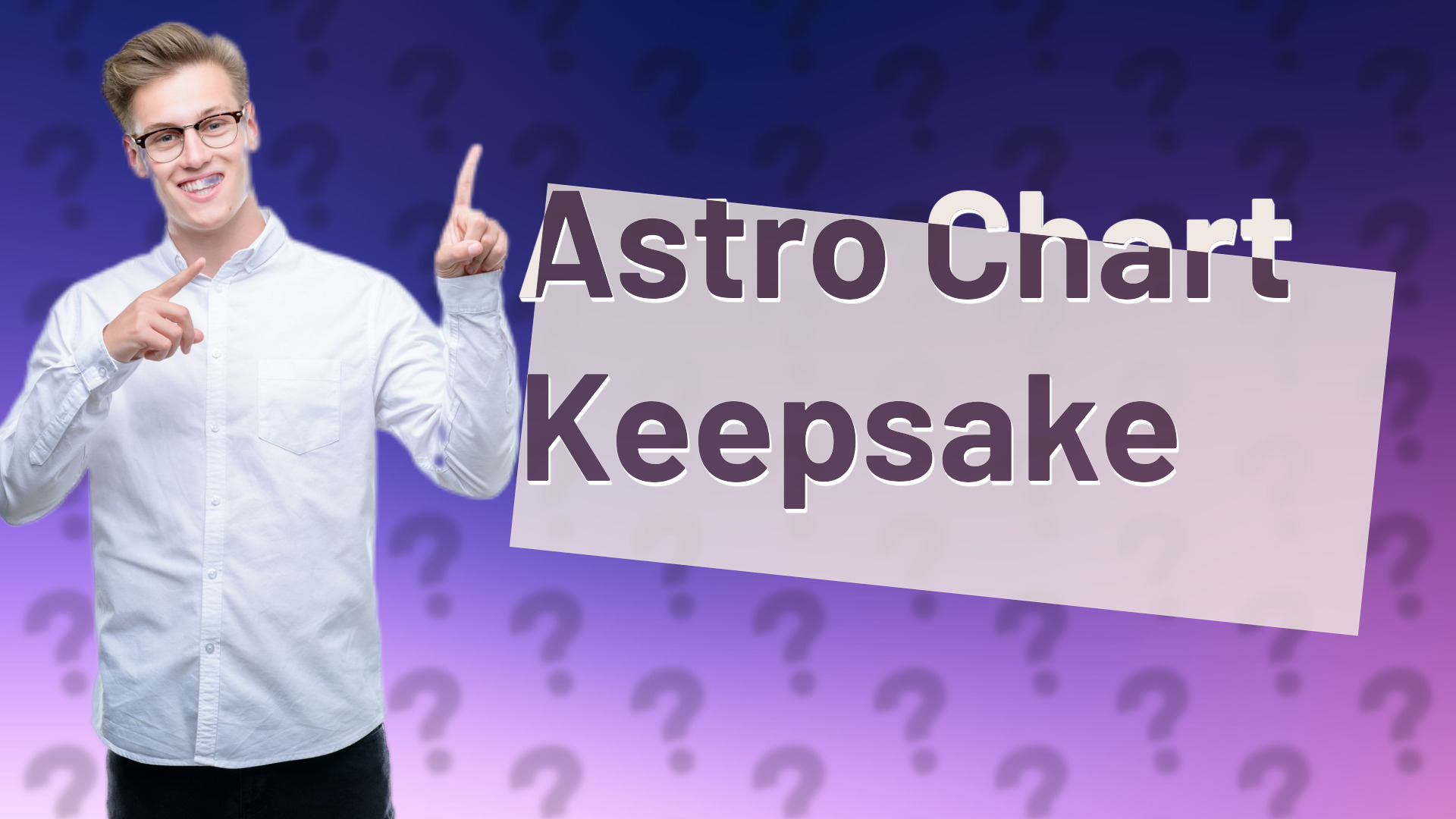 Astro Chart Keepsake