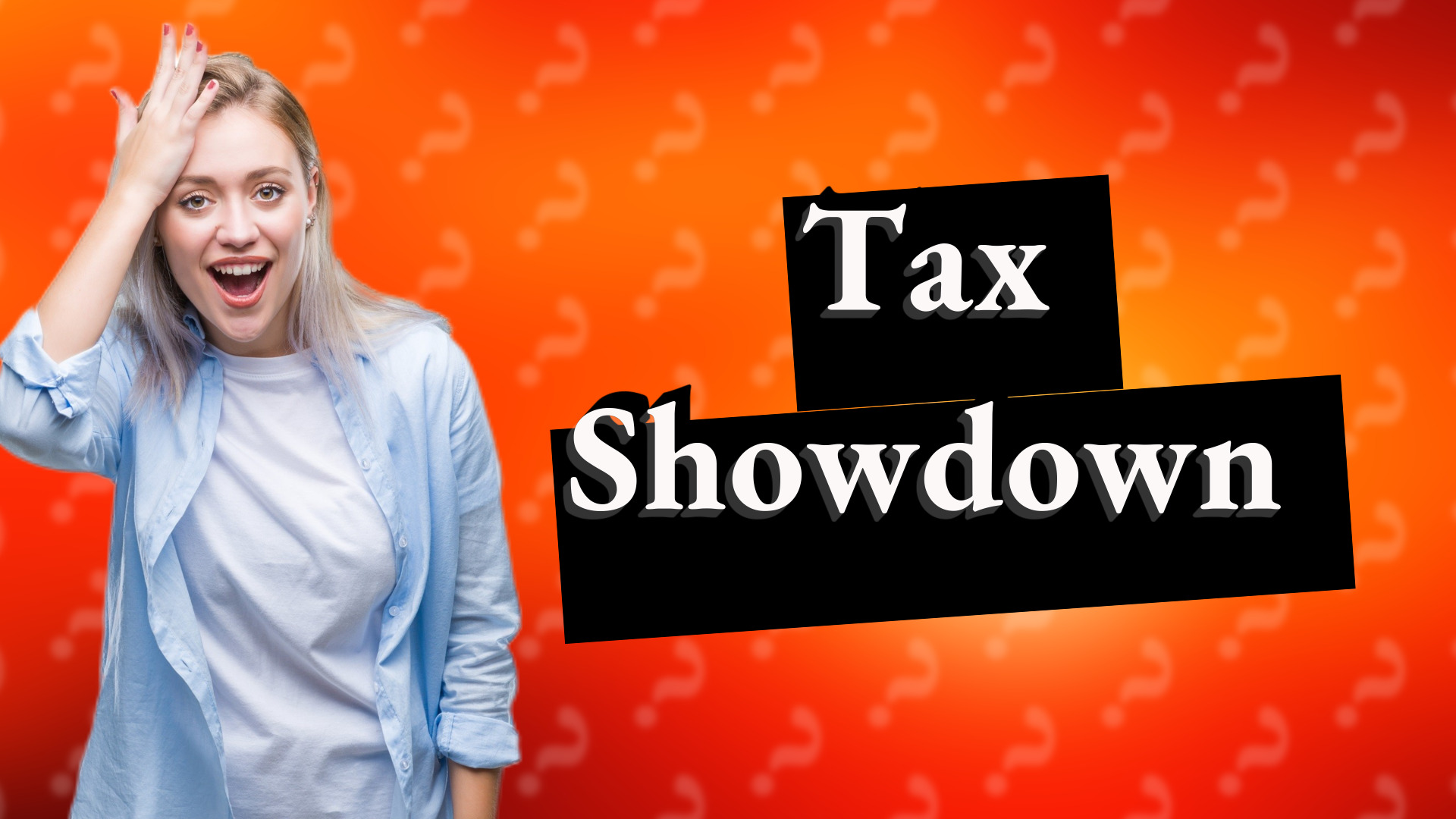 Tax Showdown