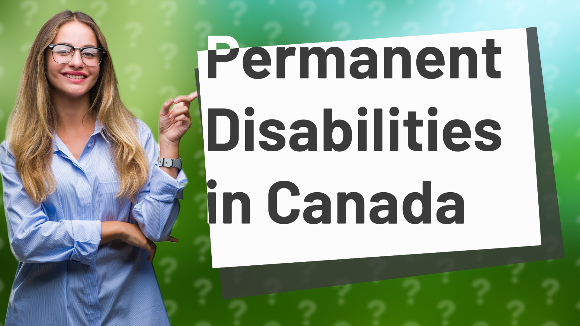 Permanent Disabilities in Canada
