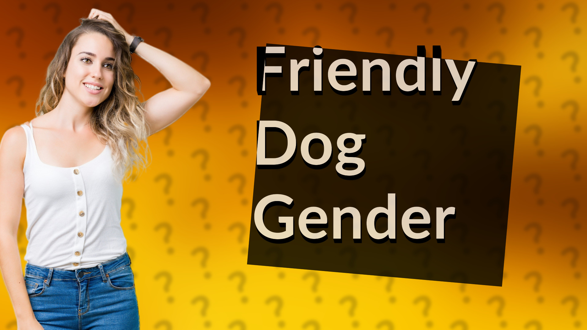 Friendly Dog Gender