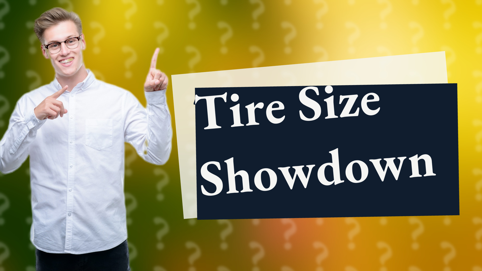 Tire Size Showdown