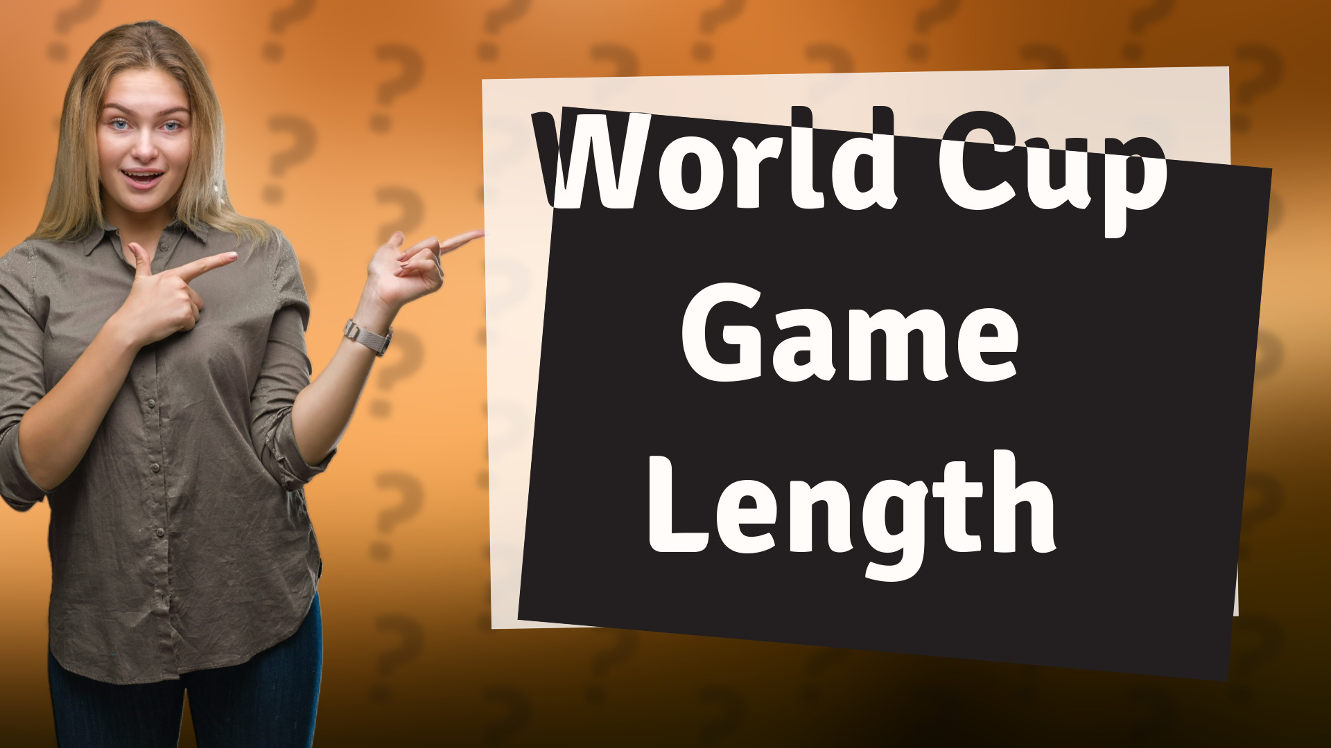 World Cup Game Length