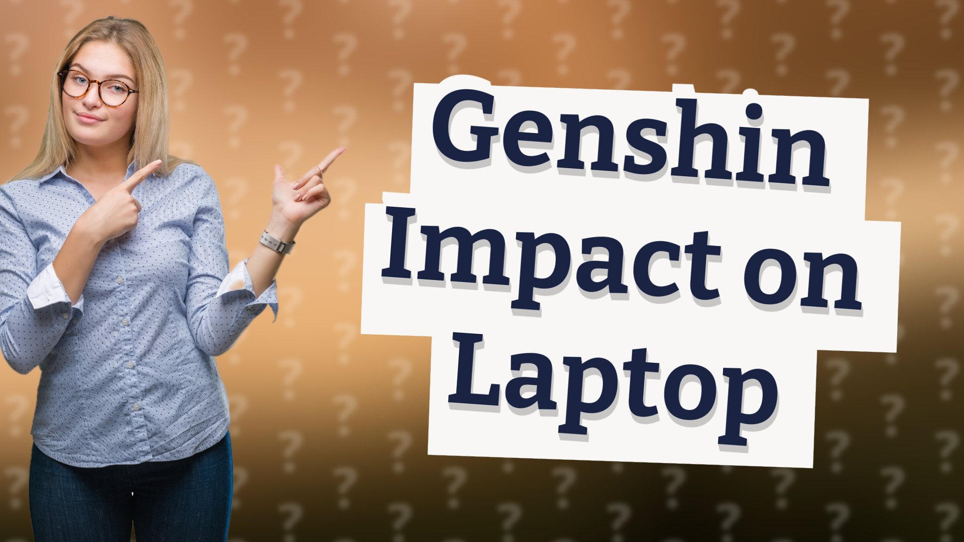 Genshin Impact on Laptop
