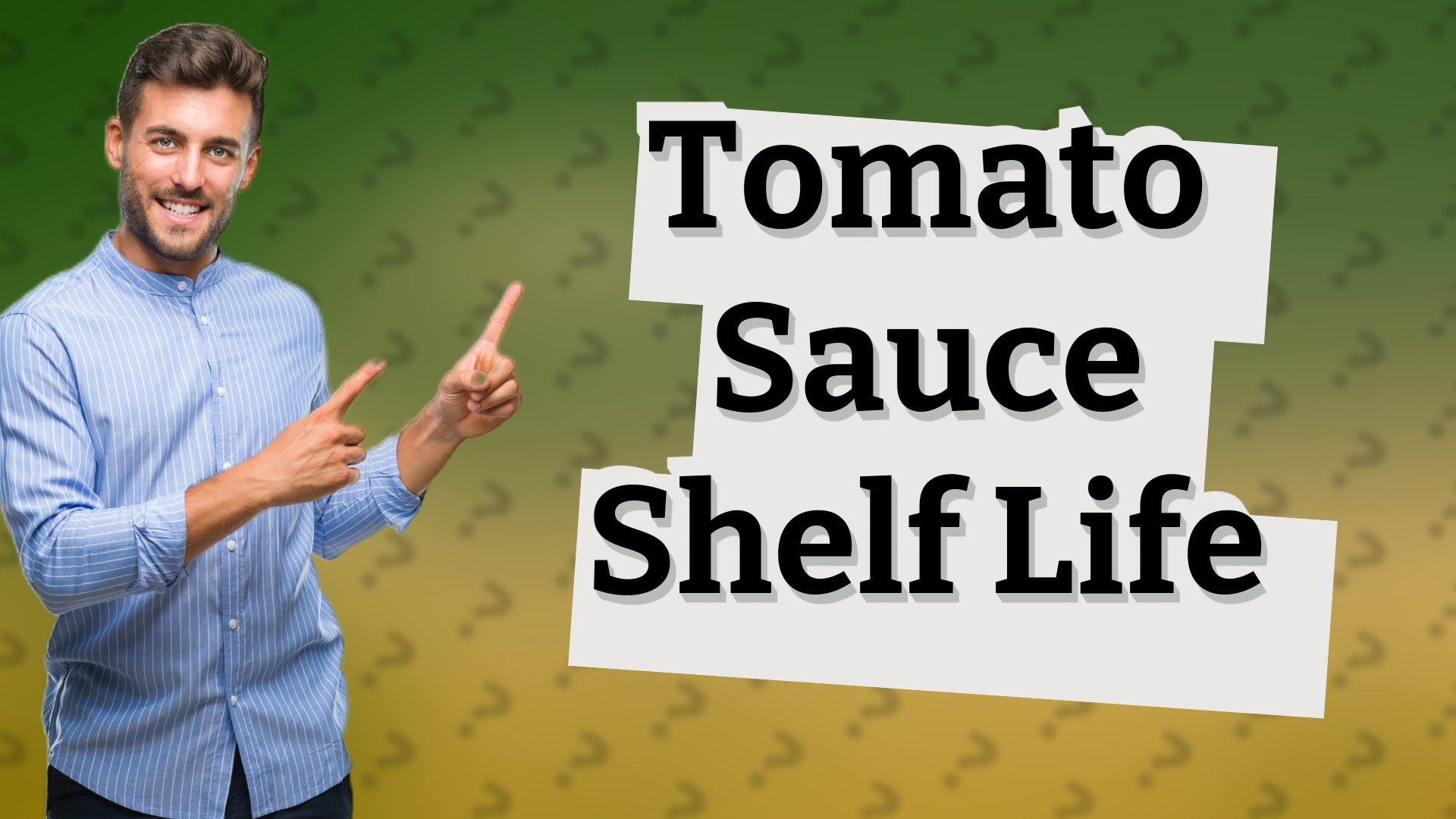 Tomato Sauce Shelf Life