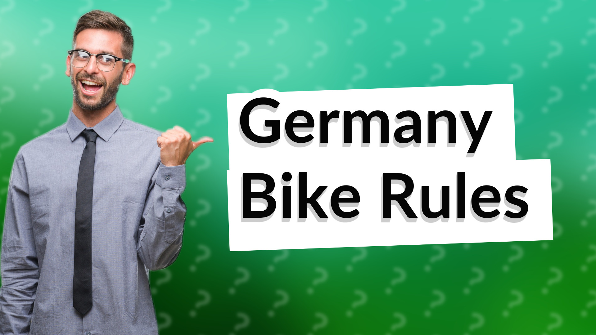Germany Bike Rules