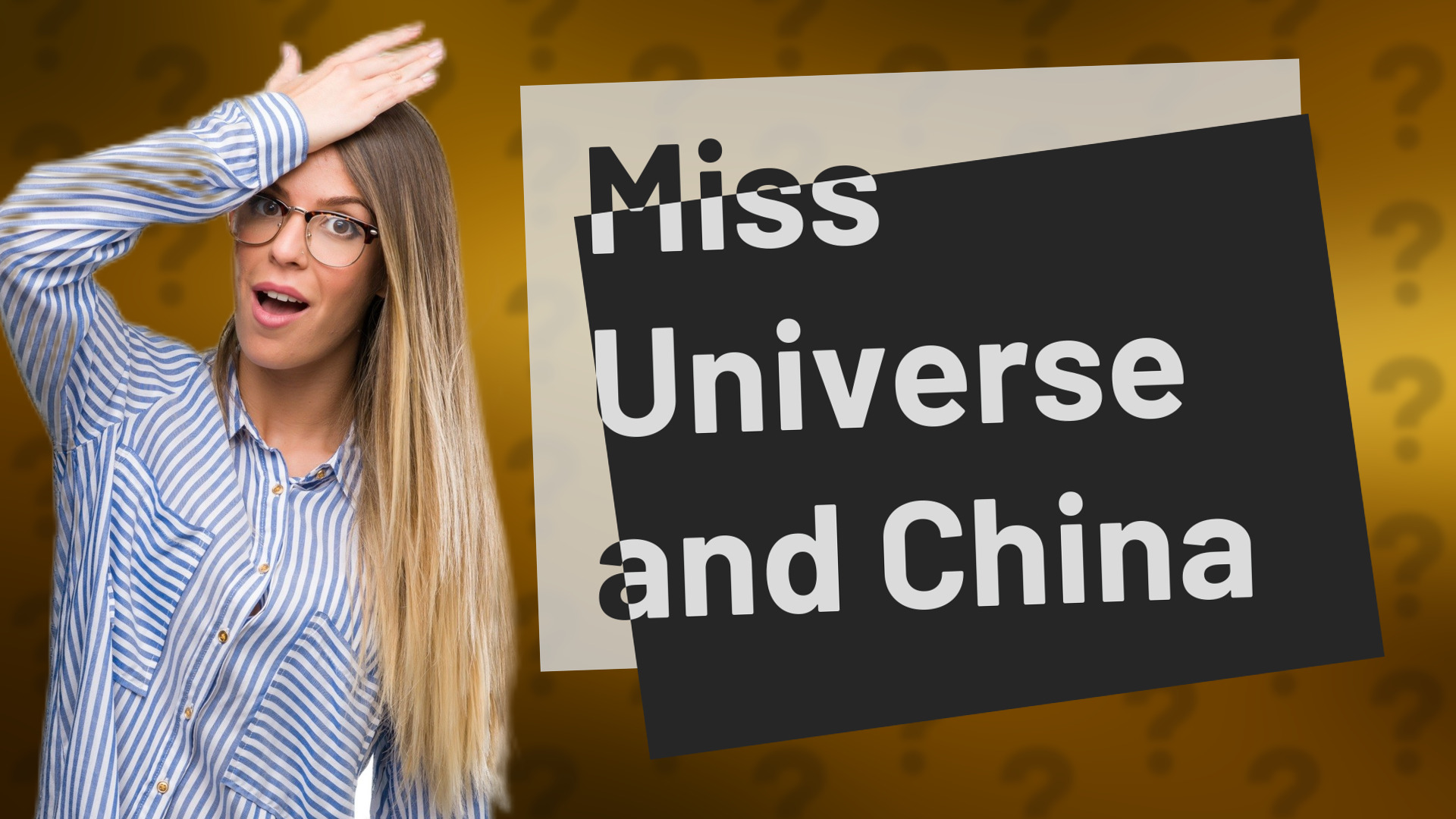 Miss Universe and China