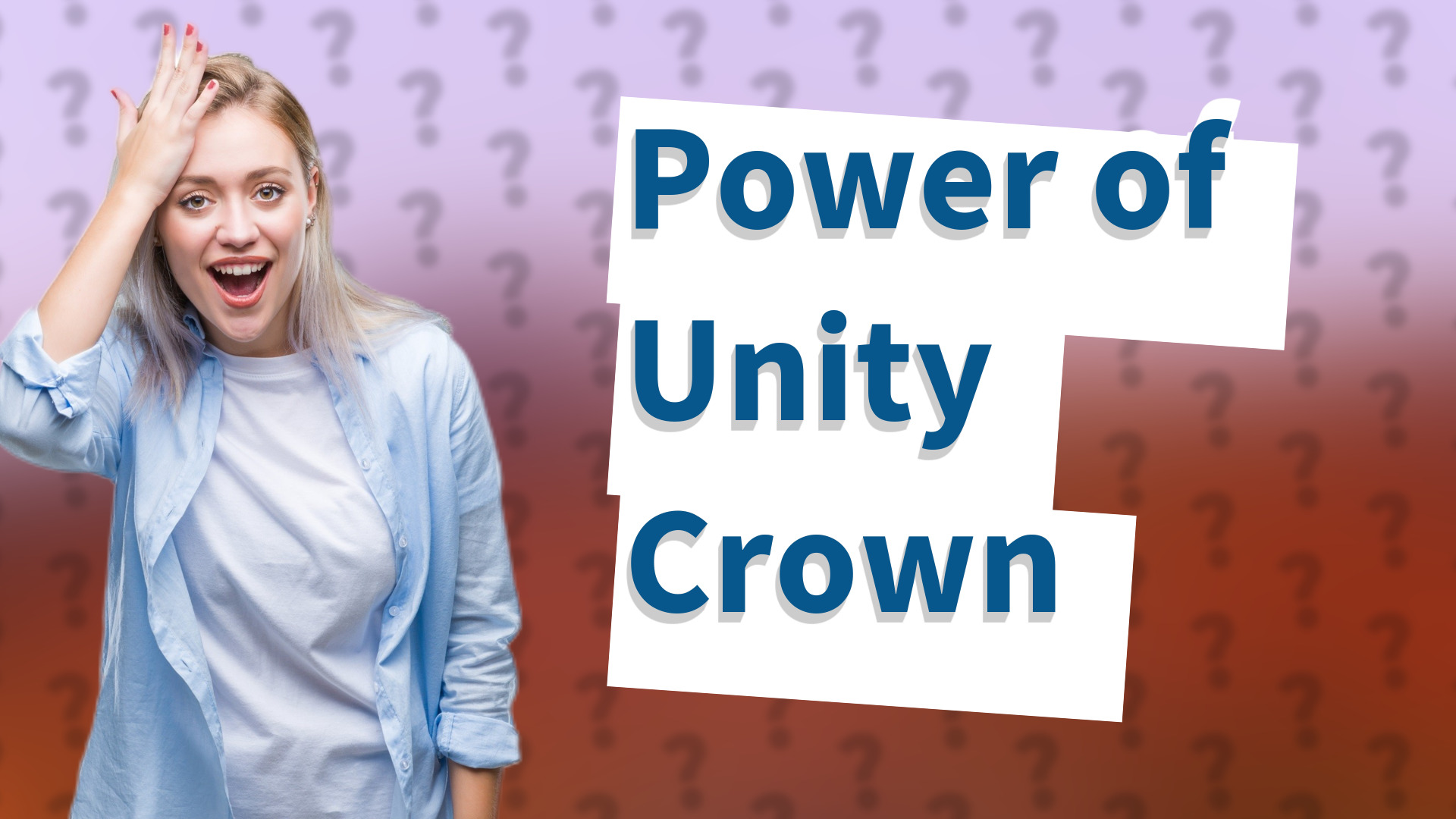 Power of Unity Crown