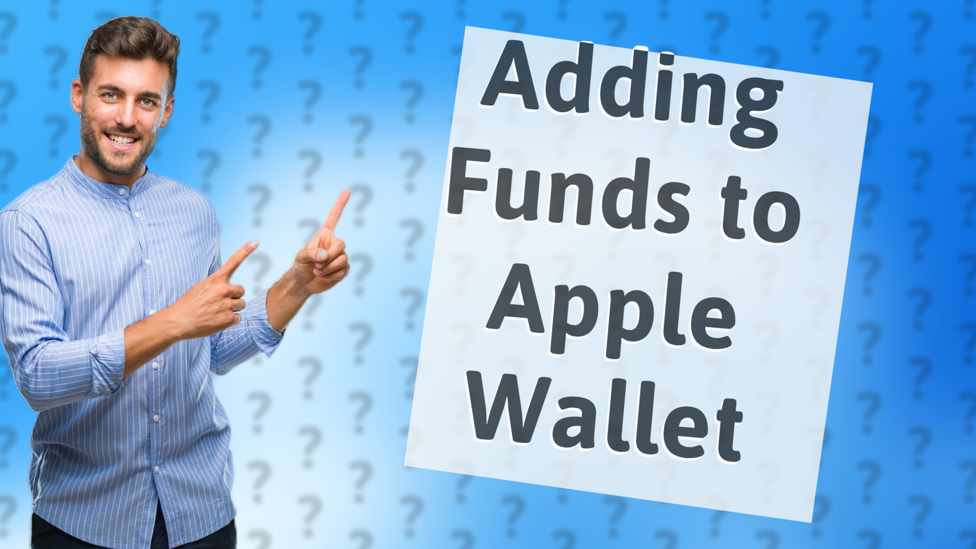 Adding Funds to Apple Wallet