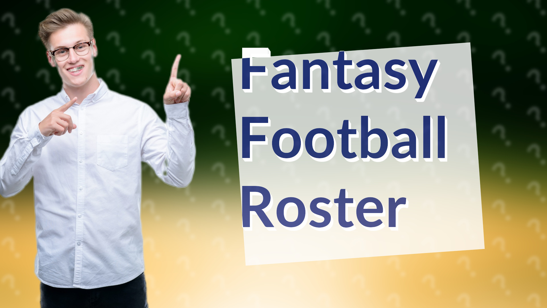 Fantasy Football Roster