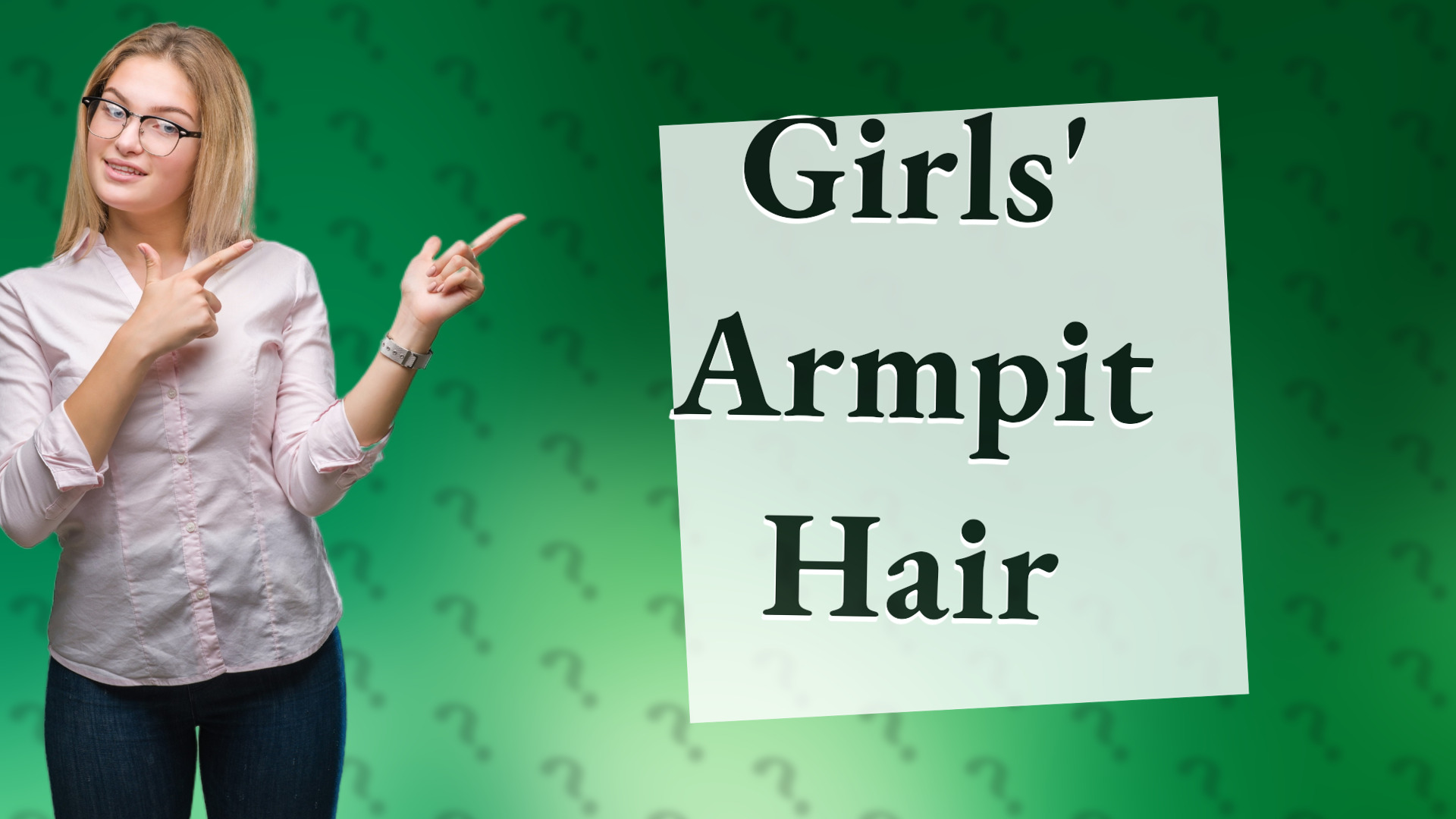 Girls' Armpit Hair