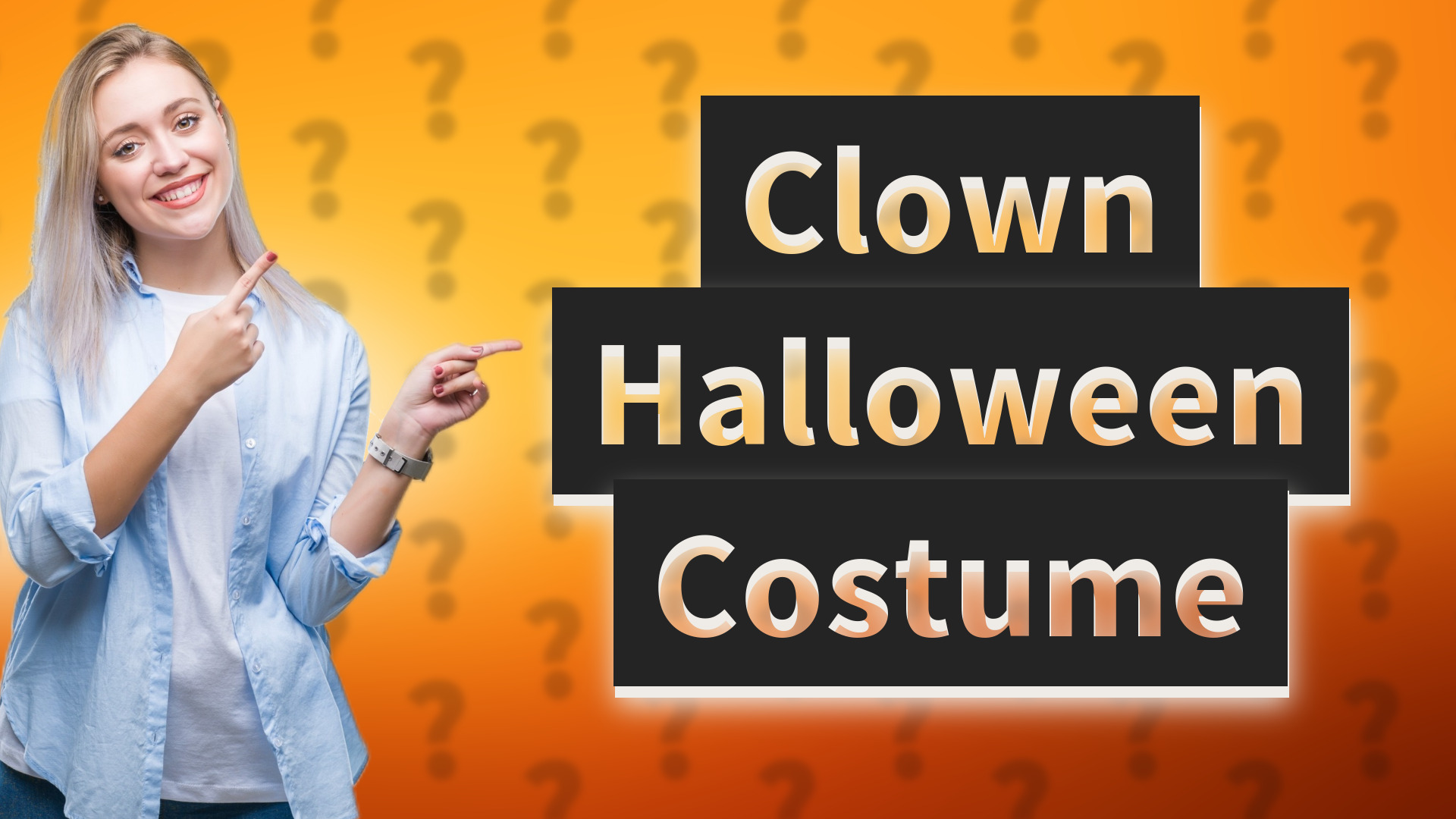 Clown Halloween Costume