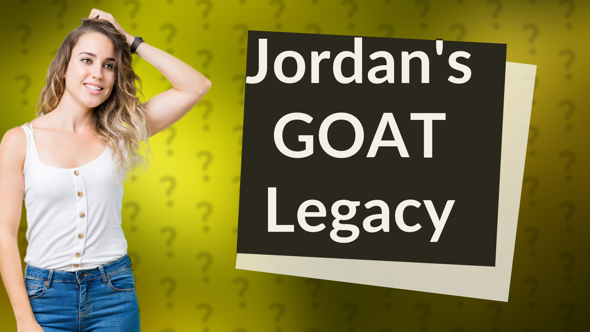 Jordan's GOAT Legacy