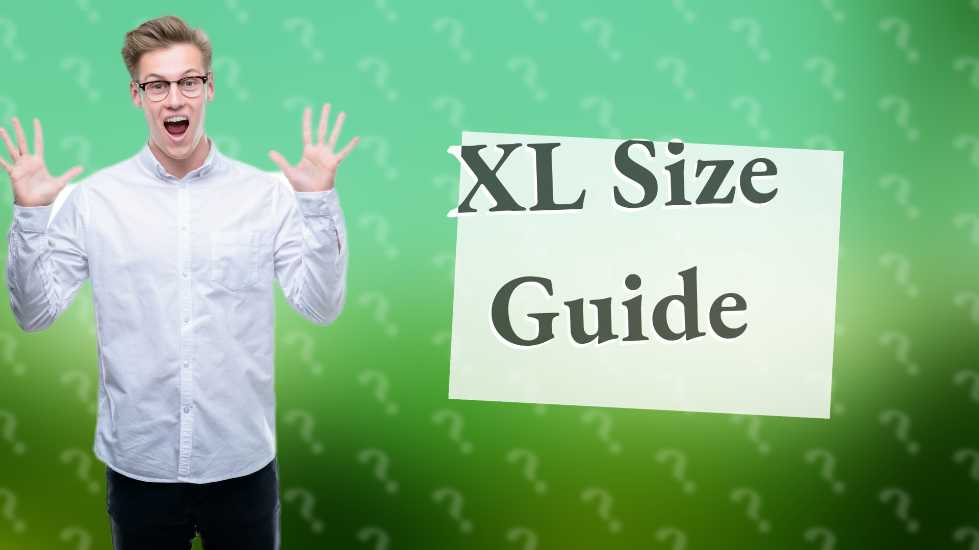 XL Size Guide