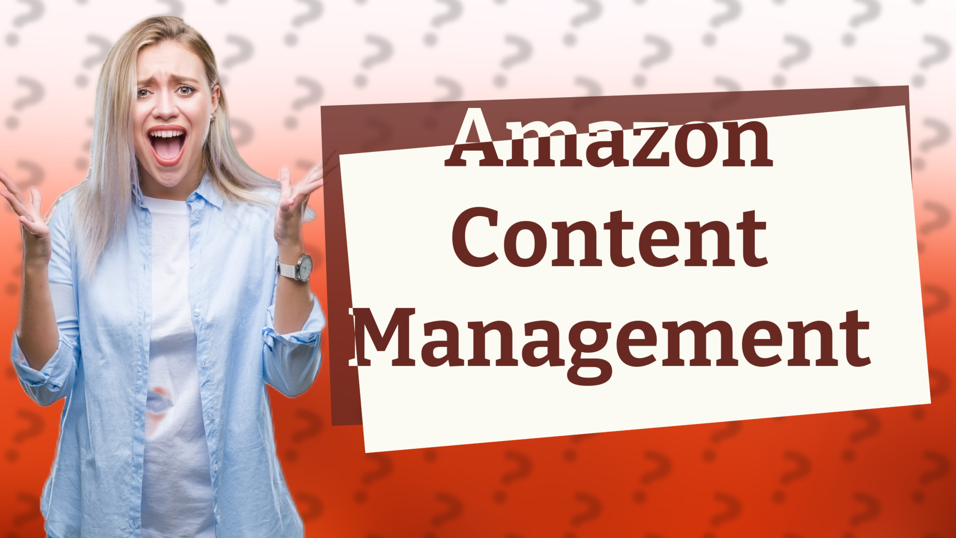 Amazon Content Management