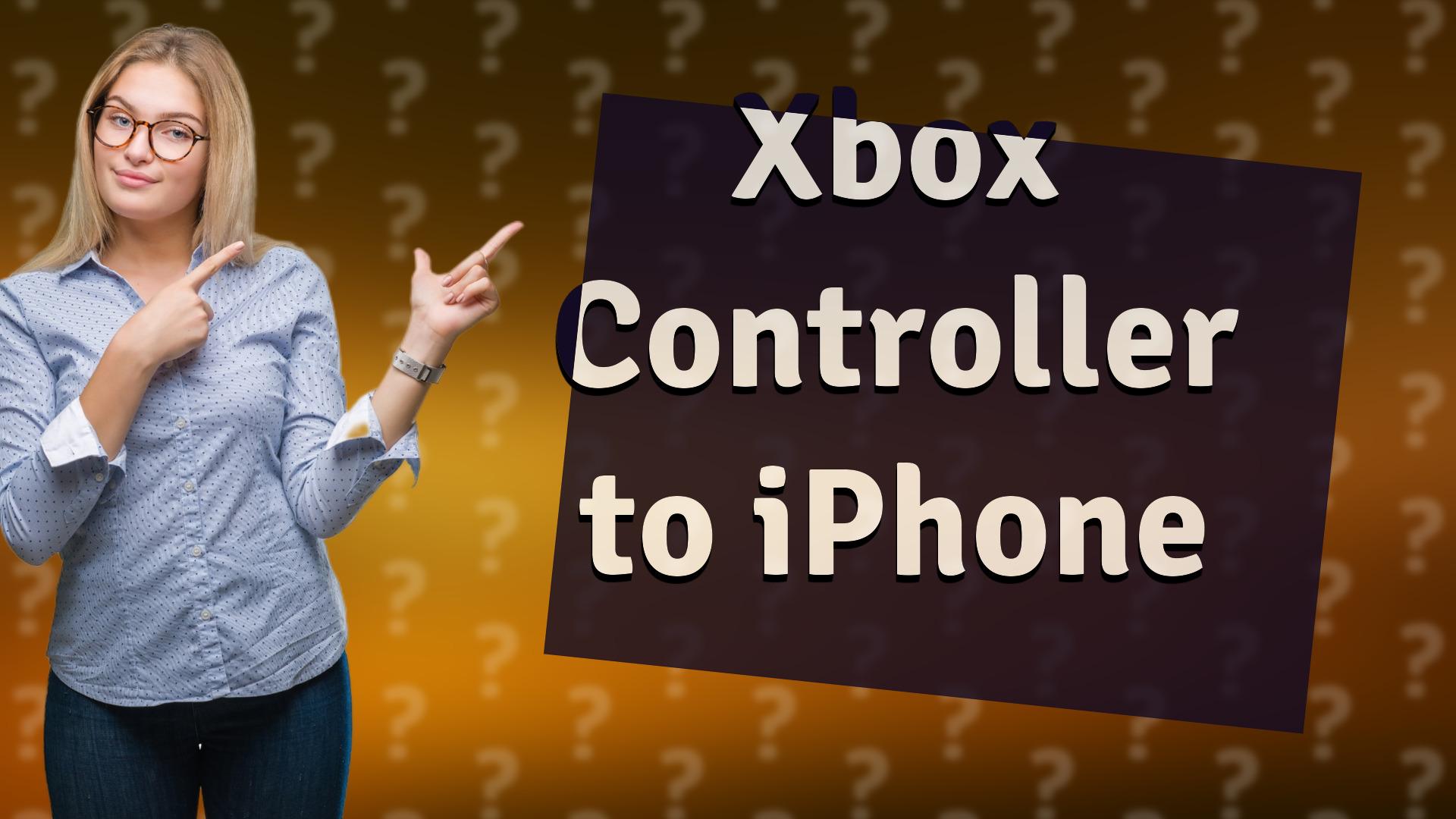 Xbox Controller to iPhone