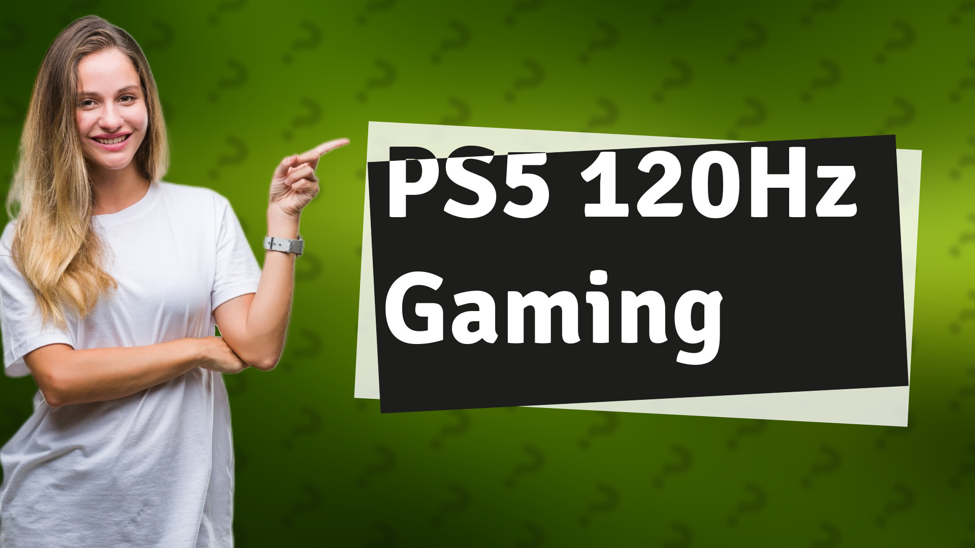 PS5 120Hz Gaming