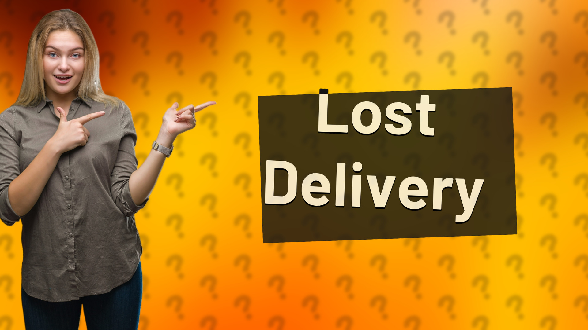 Lost Delivery