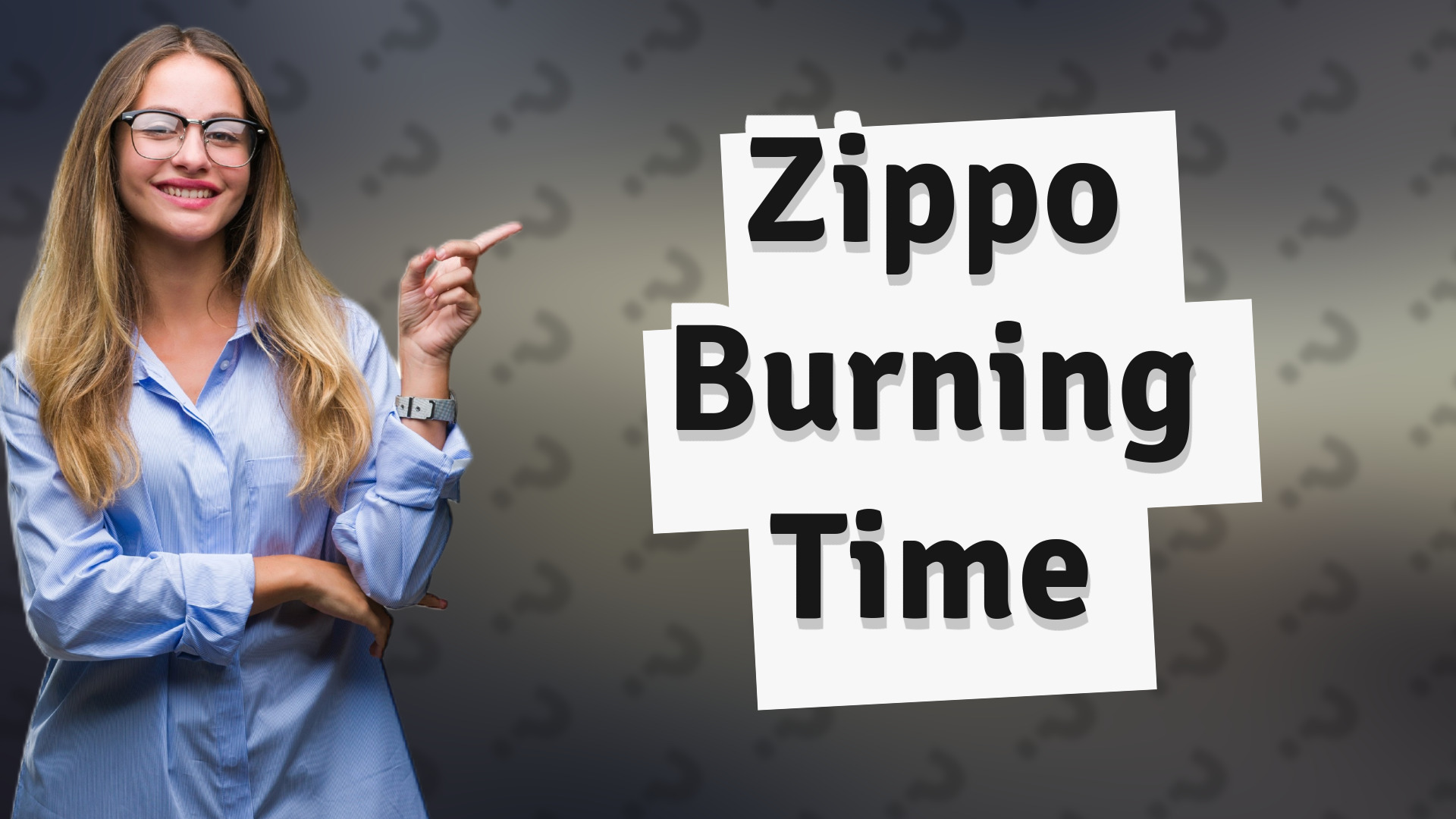Zippo Burning Time