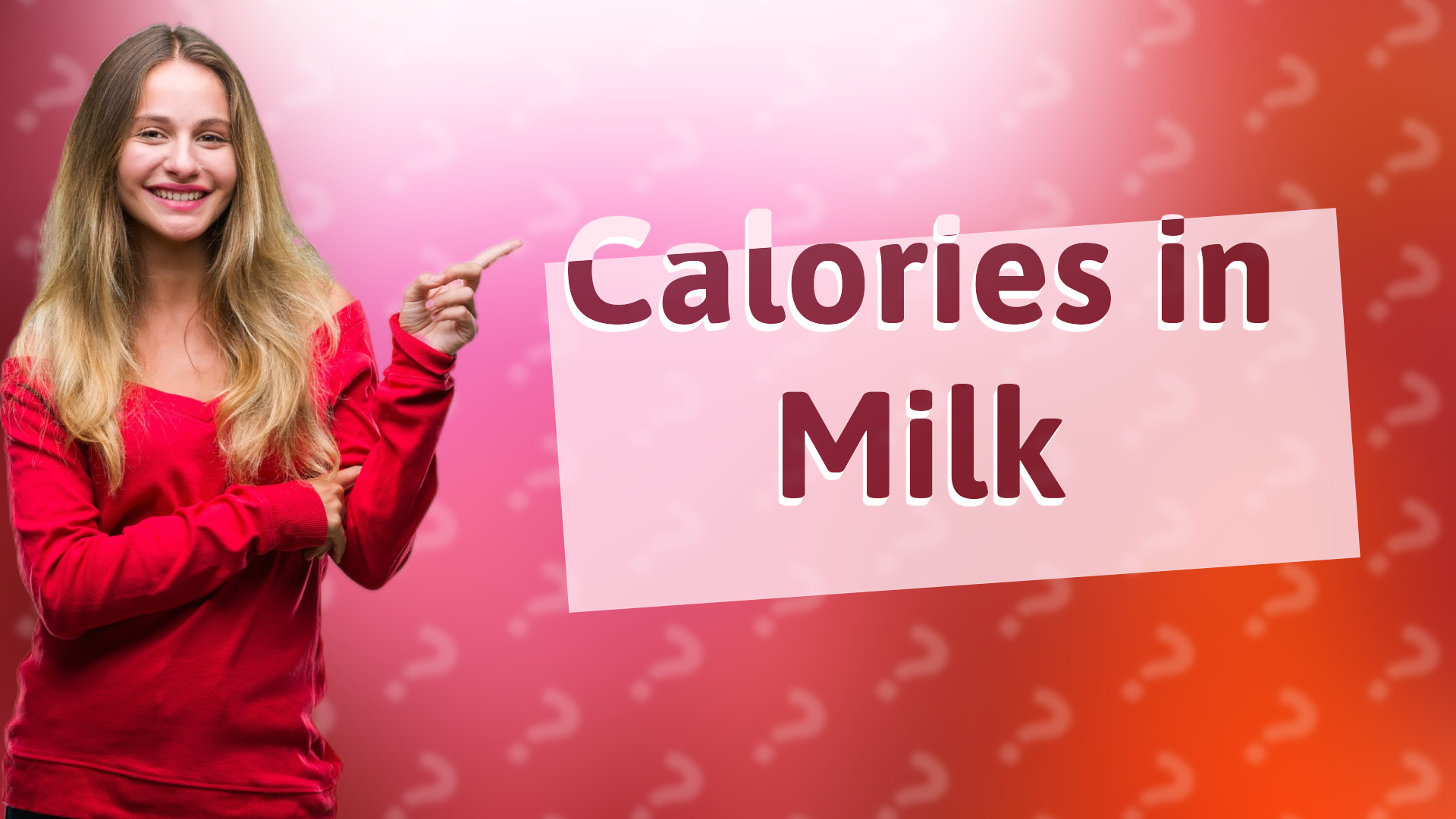 Calories in Milk