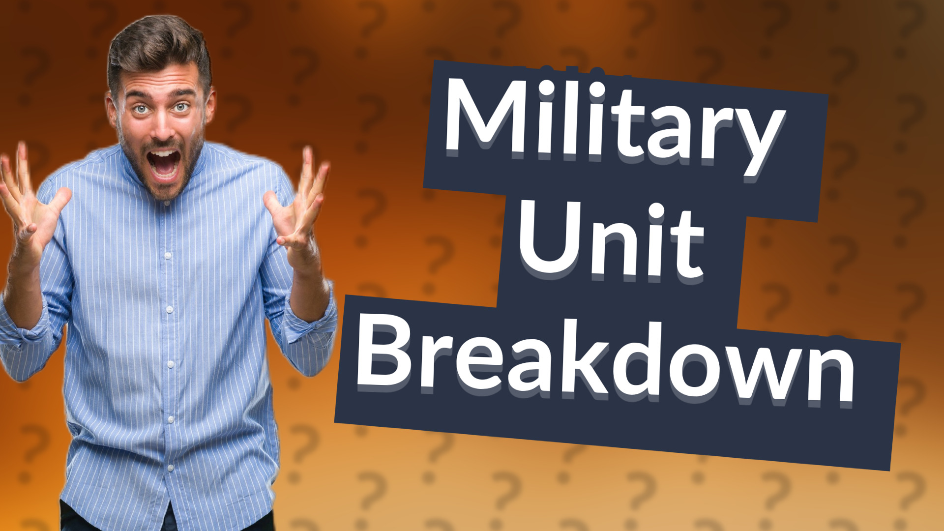 Military Unit Breakdown