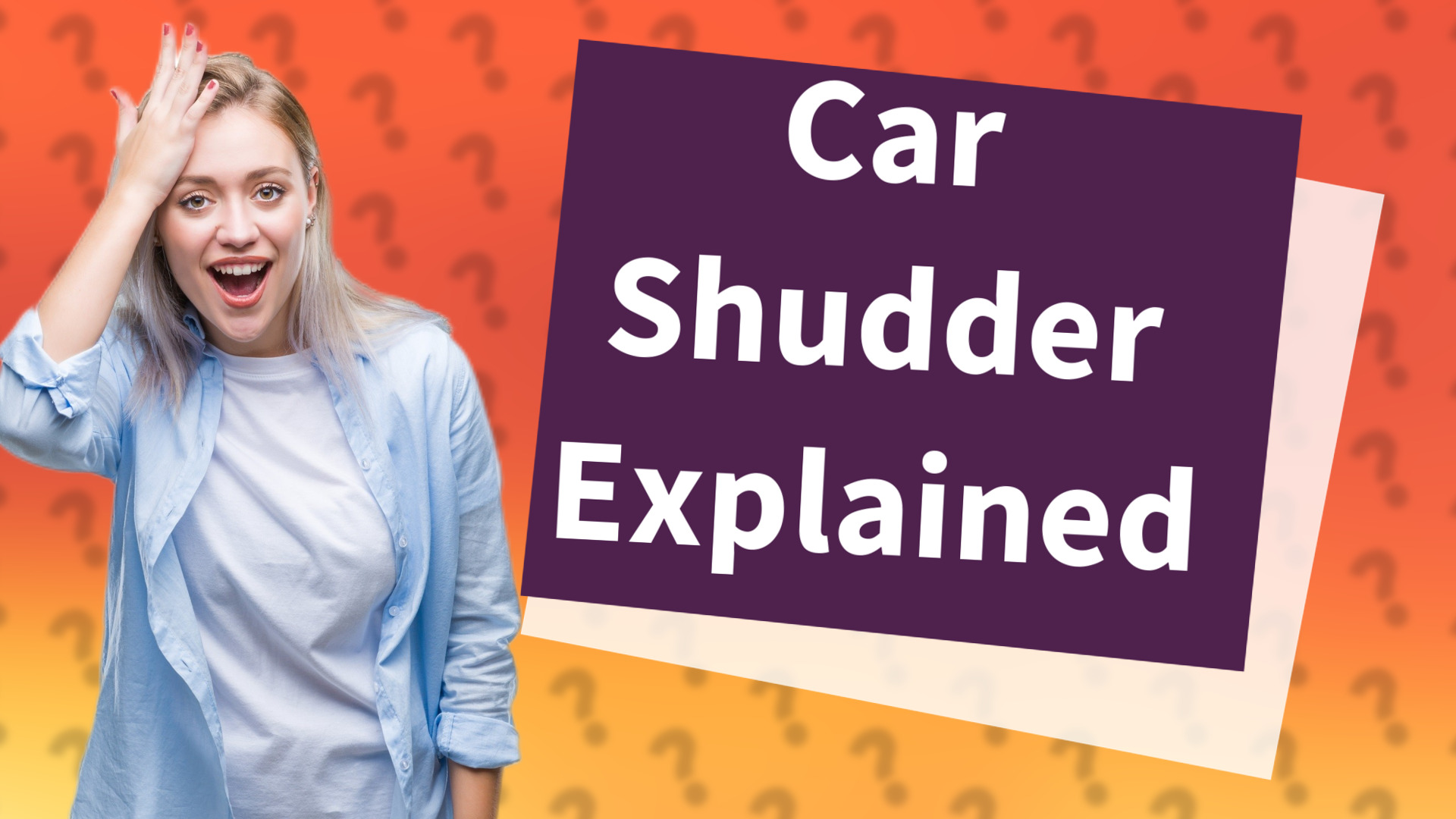 Car Shudder Explained