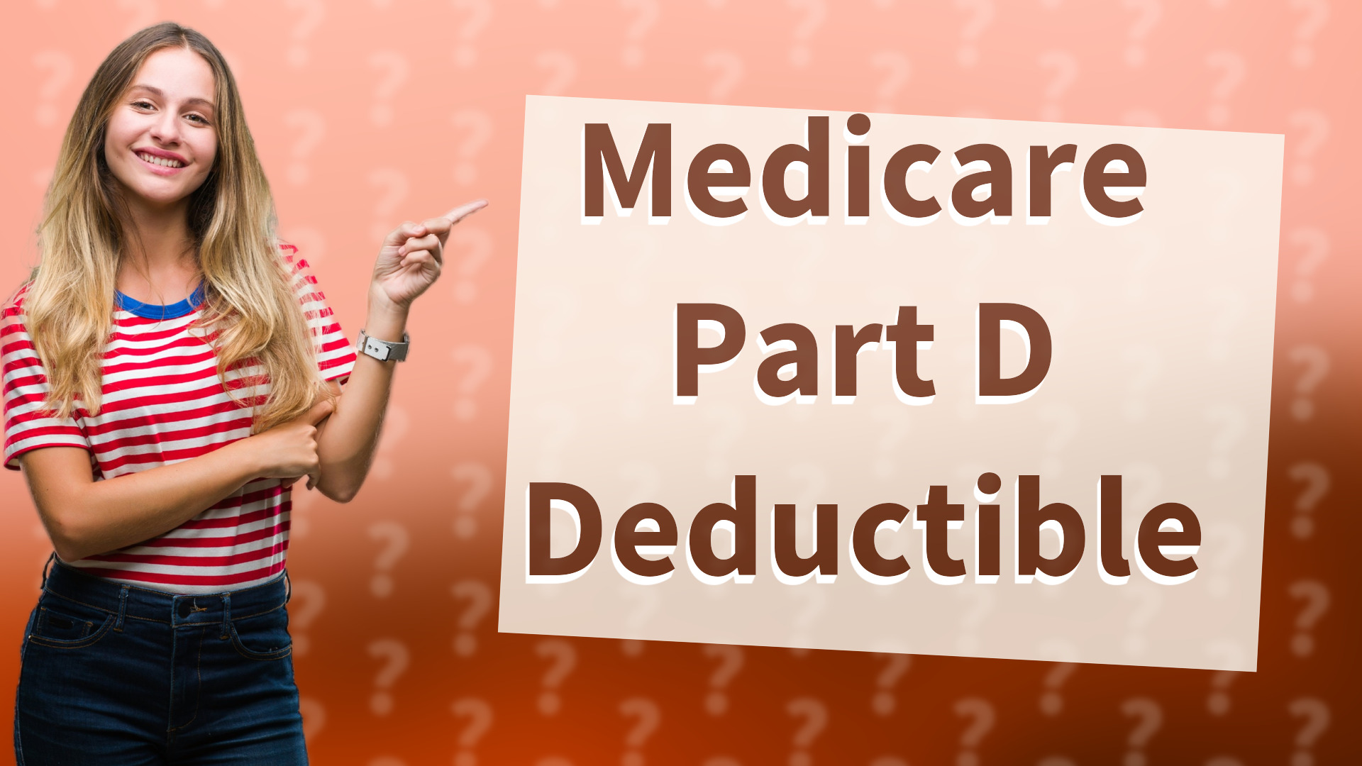 Medicare Part D Deductible