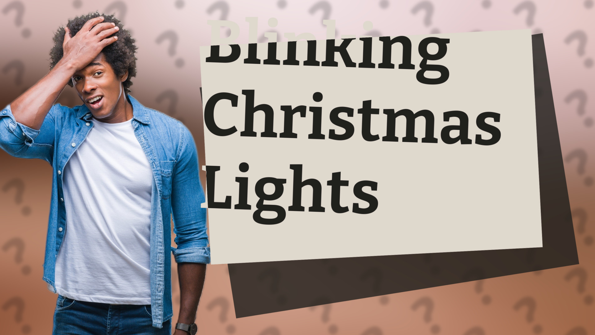 Blinking Christmas Lights