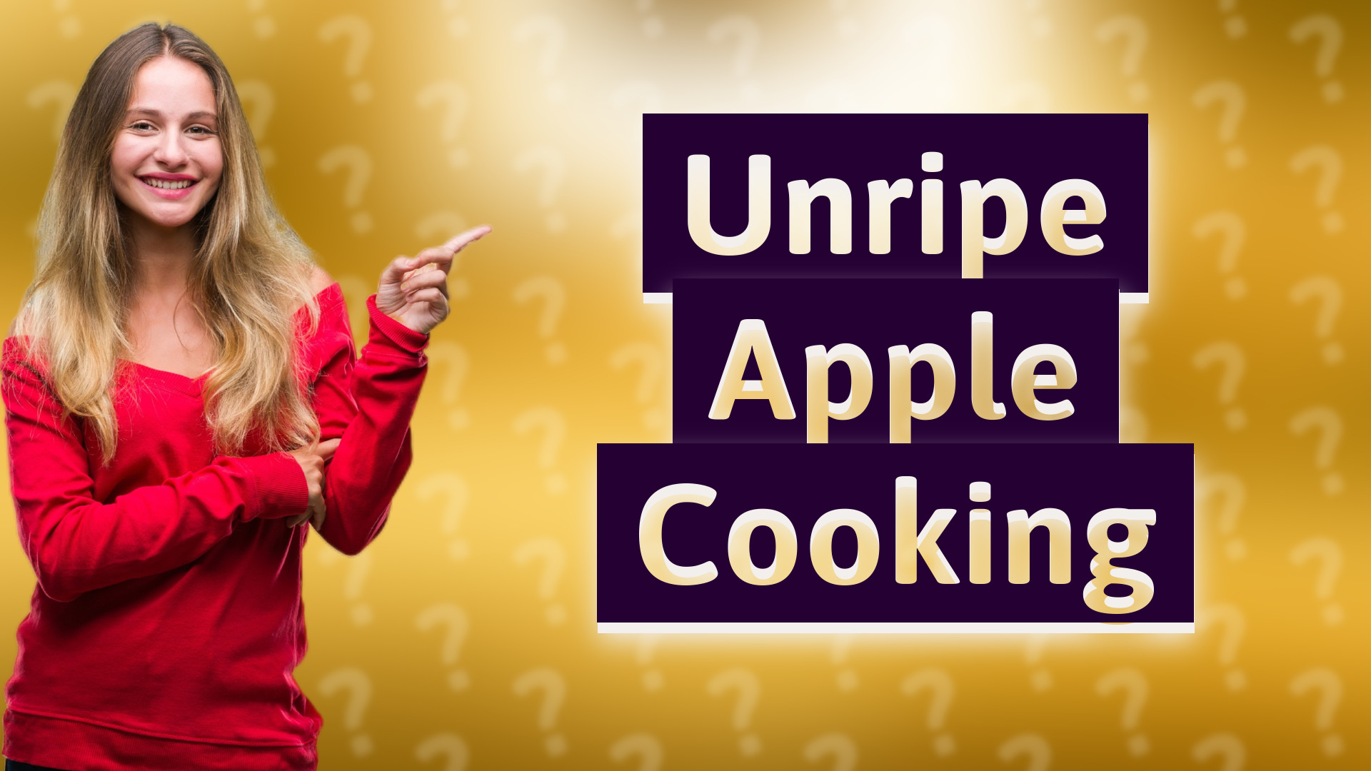 Unripe Apple Cooking