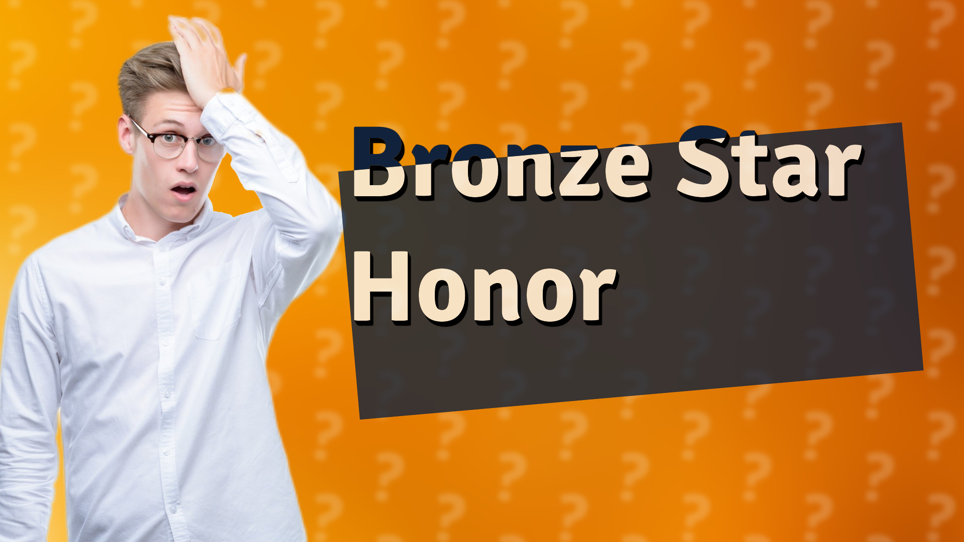 Bronze Star Honor