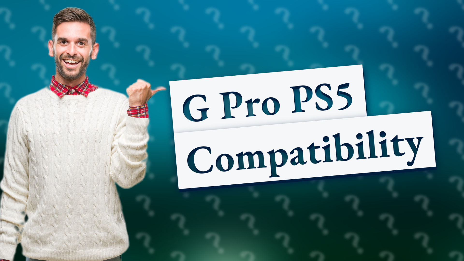 G Pro PS5 Compatibility