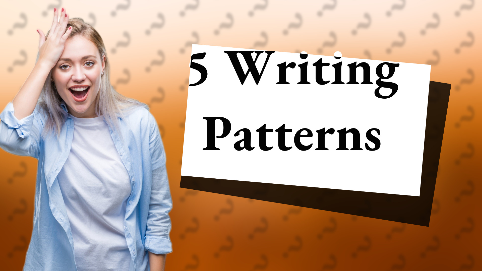 5 Writing Patterns