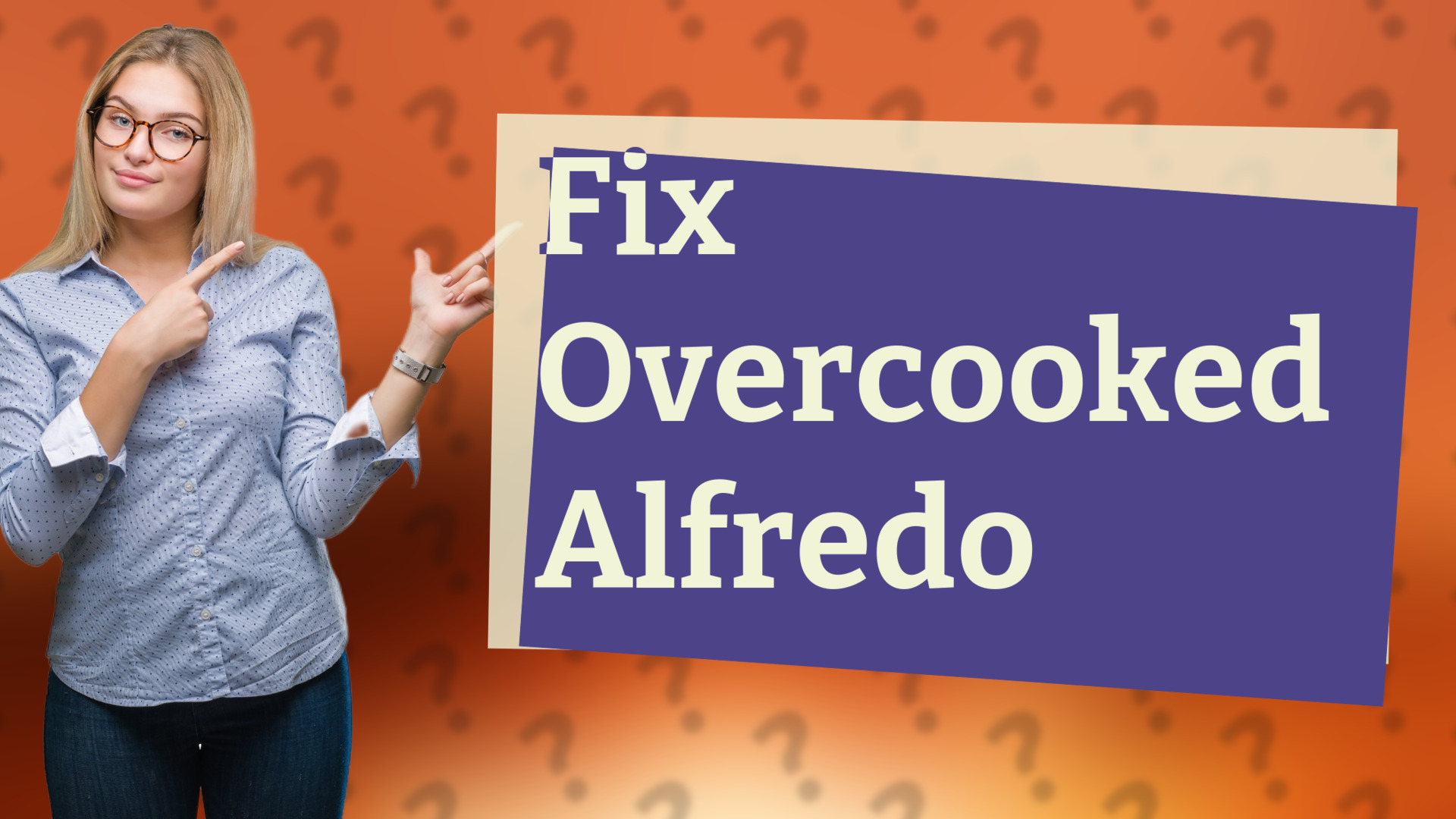 Fix Overcooked Alfredo