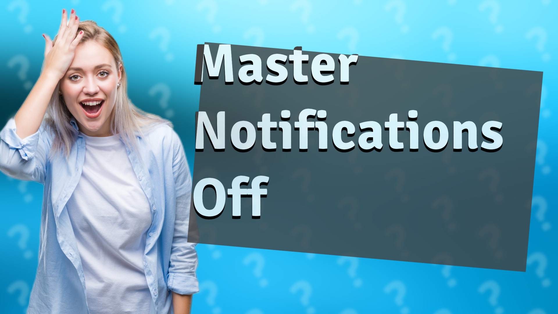 Master Notifications Off