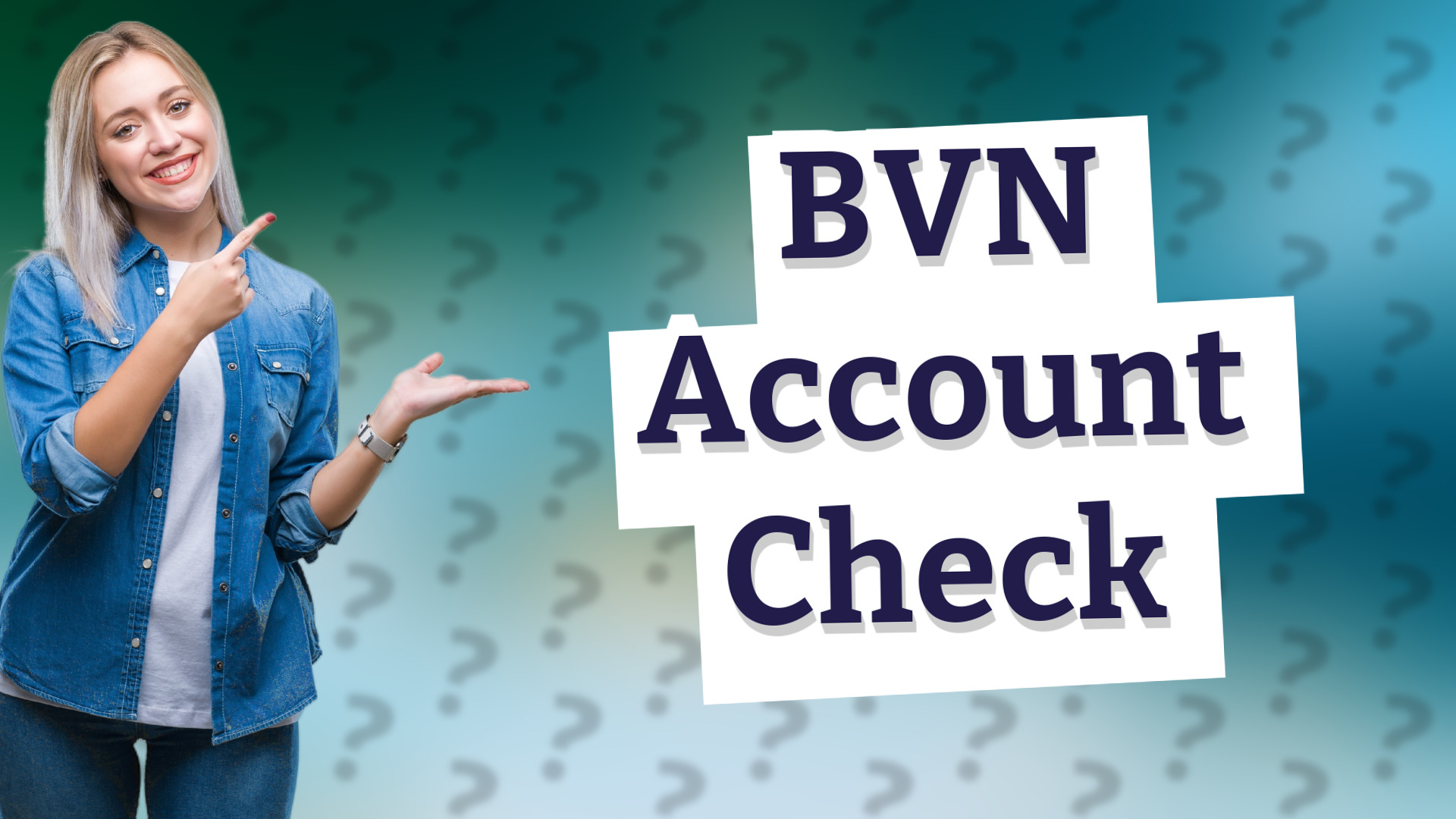 BVN Account Check