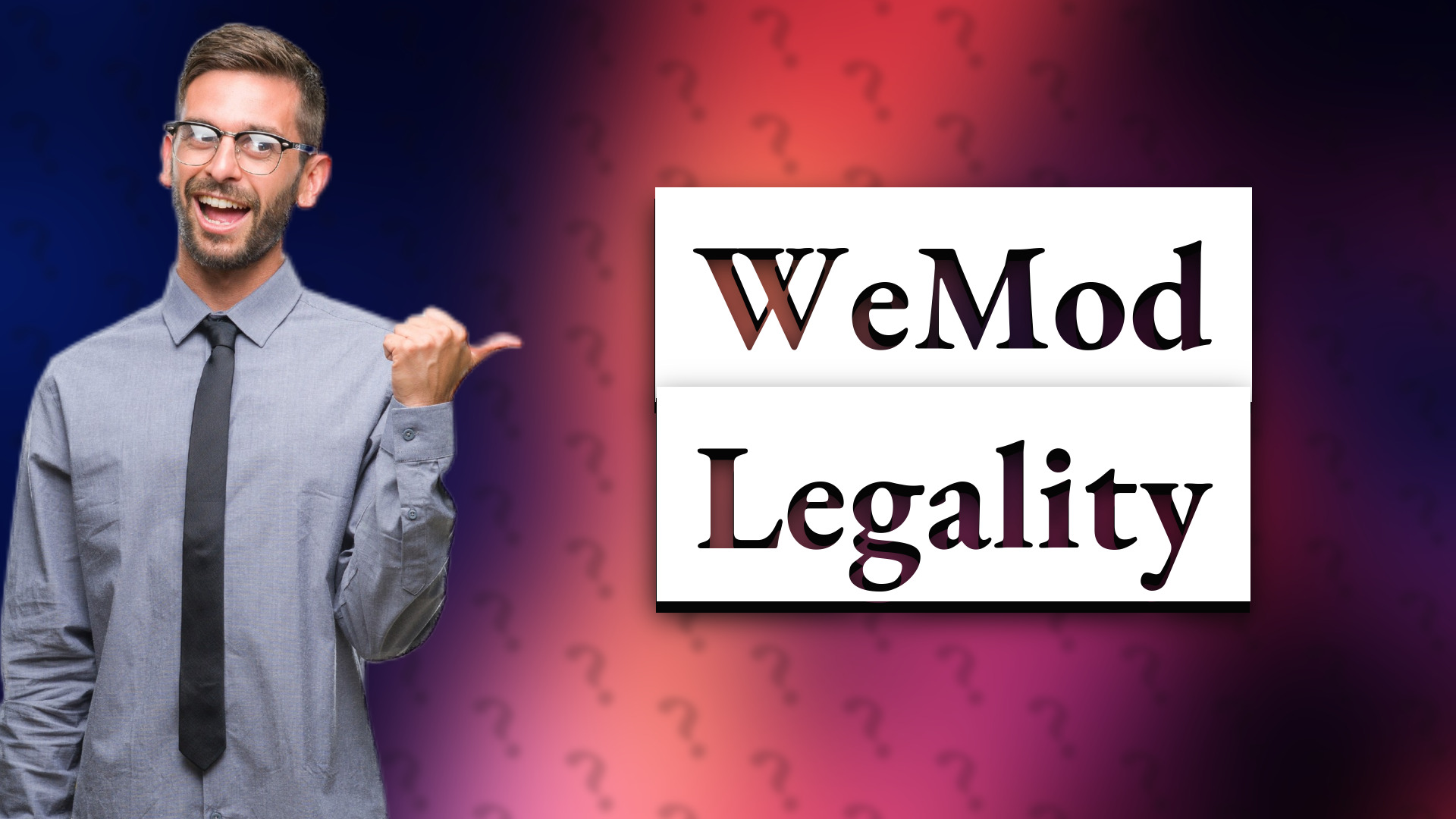 WeMod Legality