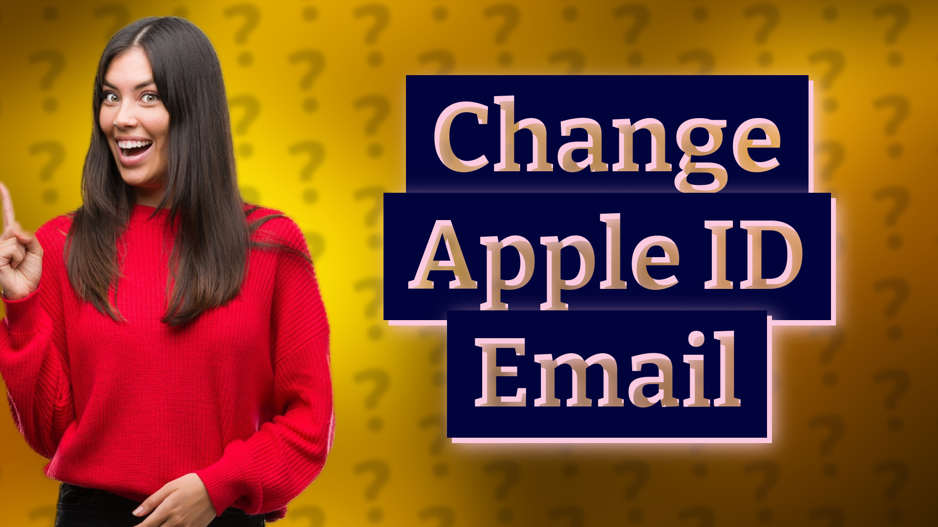 Change Apple ID Email