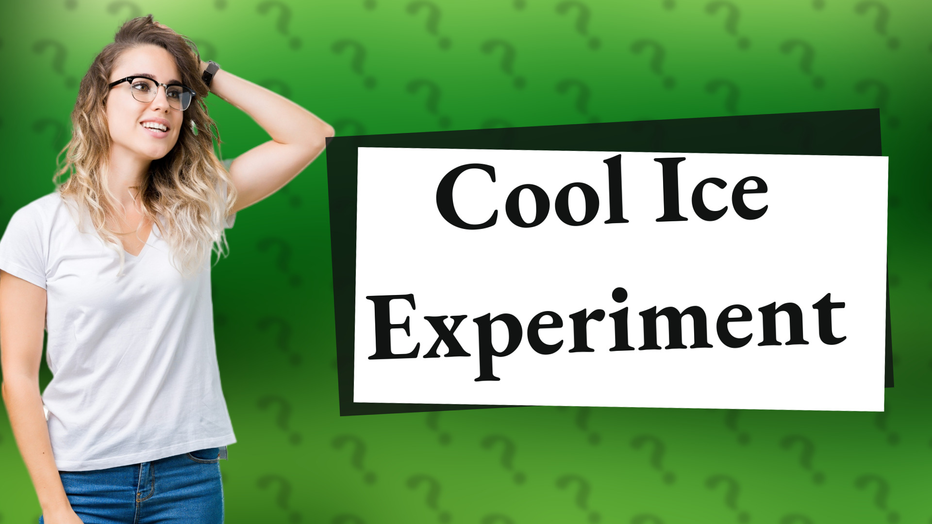 Cool Ice Experiment