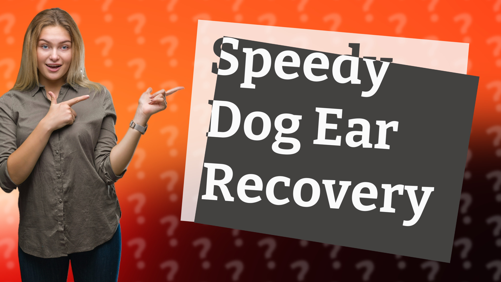 Speedy Dog Ear Recovery
