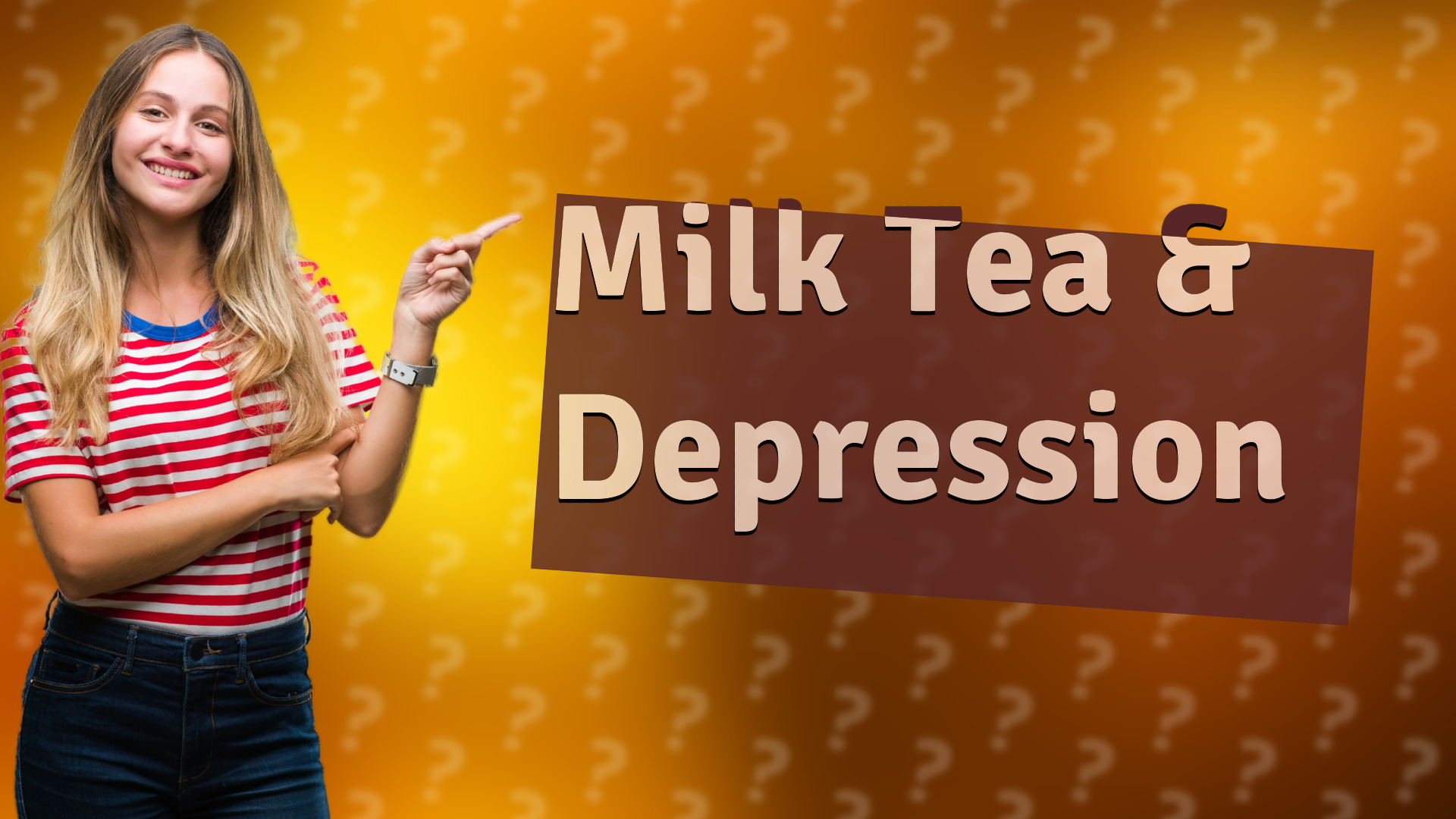 Milk Tea & Depression
