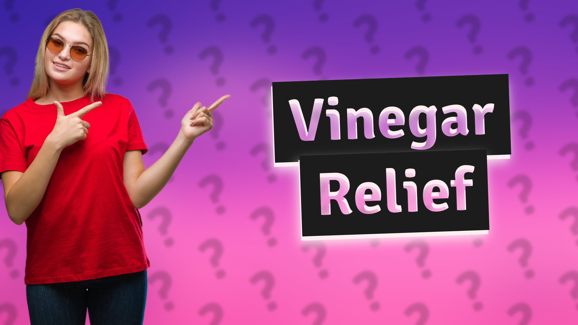 Vinegar Relief
