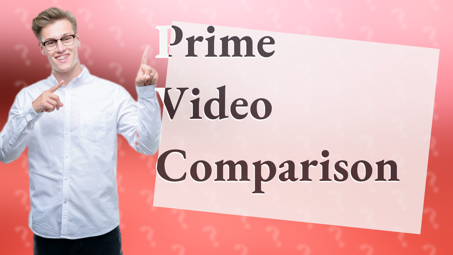 Prime Video Comparison