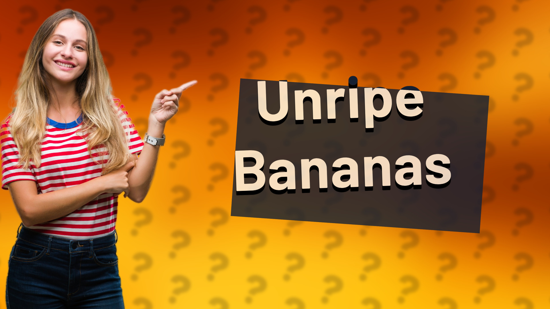 Unripe Bananas
