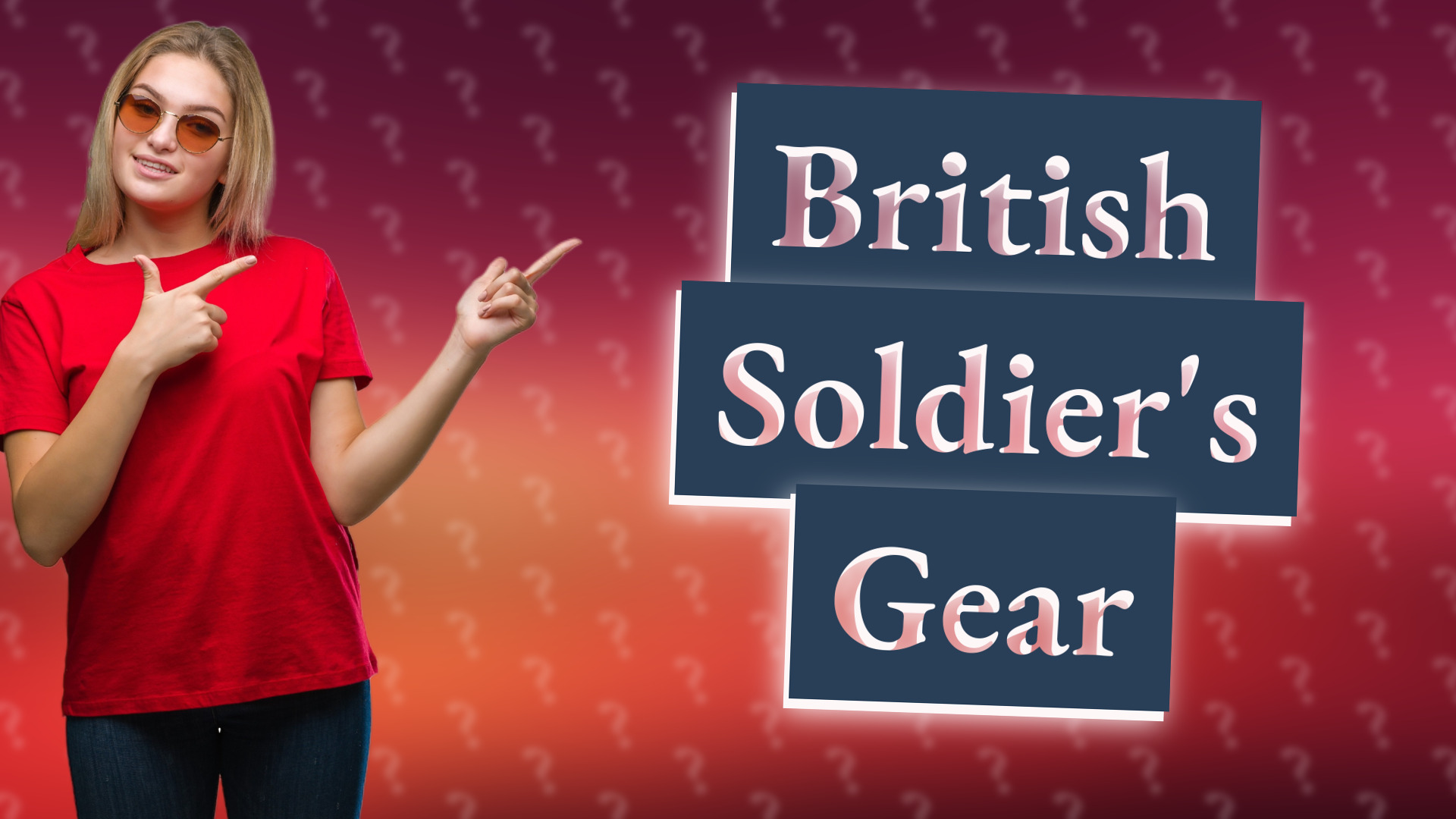 British Soldier's Gear
